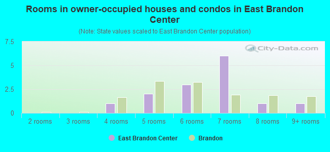 Rooms in owner-occupied houses and condos in East Brandon Center