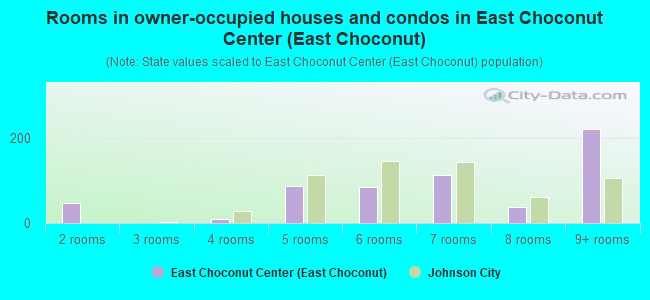 Rooms in owner-occupied houses and condos in East Choconut Center (East Choconut)