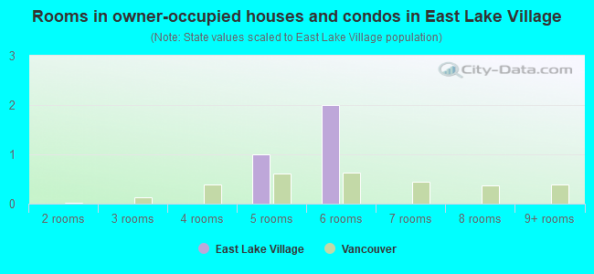 Rooms in owner-occupied houses and condos in East Lake Village