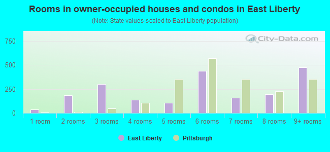 Rooms in owner-occupied houses and condos in East Liberty