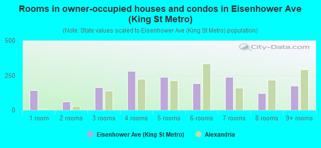 Rooms in owner-occupied houses and condos in Eisenhower Ave (King St Metro)