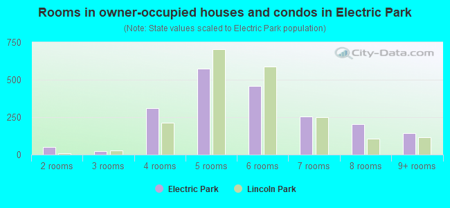 Rooms in owner-occupied houses and condos in Electric Park