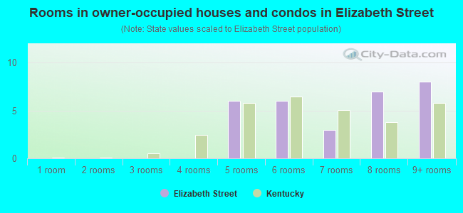 Rooms in owner-occupied houses and condos in Elizabeth Street