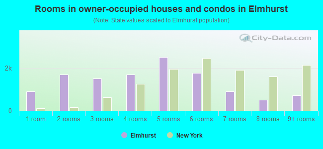 Rooms in owner-occupied houses and condos in Elmhurst