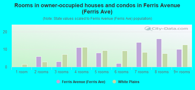 Rooms in owner-occupied houses and condos in Ferris Avenue (Ferris Ave)