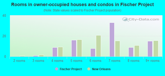 Rooms in owner-occupied houses and condos in Fischer Project