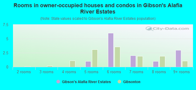 Rooms in owner-occupied houses and condos in Gibson's Alafia River Estates