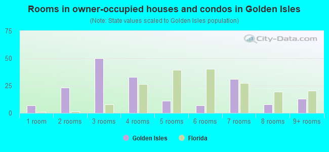 Rooms in owner-occupied houses and condos in Golden Isles