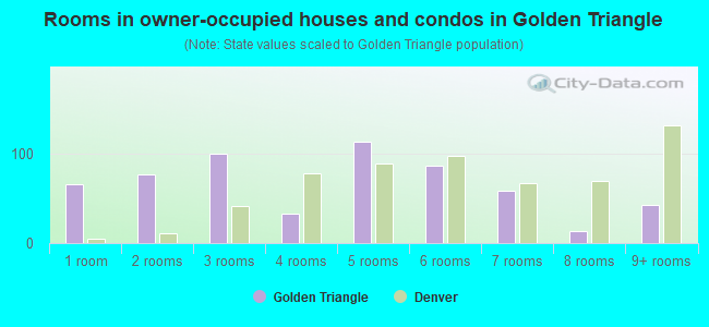 Rooms in owner-occupied houses and condos in Golden Triangle