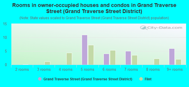 Rooms in owner-occupied houses and condos in Grand Traverse Street (Grand Traverse Street District)