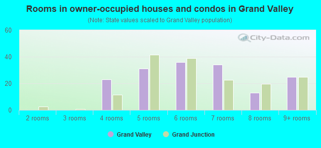Rooms in owner-occupied houses and condos in Grand Valley