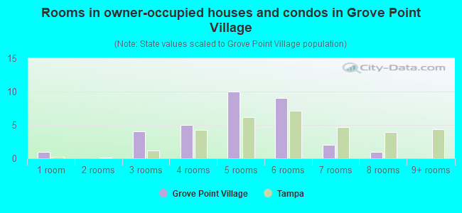Rooms in owner-occupied houses and condos in Grove Point Village