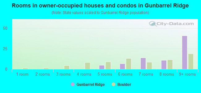 Rooms in owner-occupied houses and condos in Gunbarrel Ridge