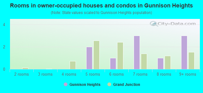 Rooms in owner-occupied houses and condos in Gunnison Heights