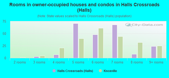 Rooms in owner-occupied houses and condos in Halls Crossroads (Halls)