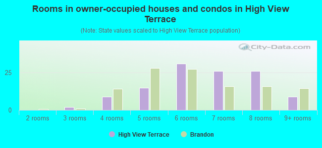 Rooms in owner-occupied houses and condos in High View Terrace
