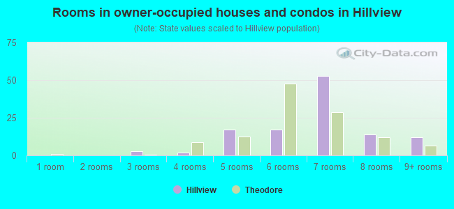 Rooms in owner-occupied houses and condos in Hillview
