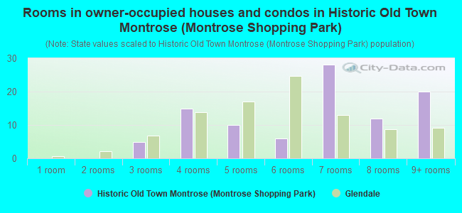 Rooms in owner-occupied houses and condos in Historic Old Town Montrose (Montrose Shopping Park)