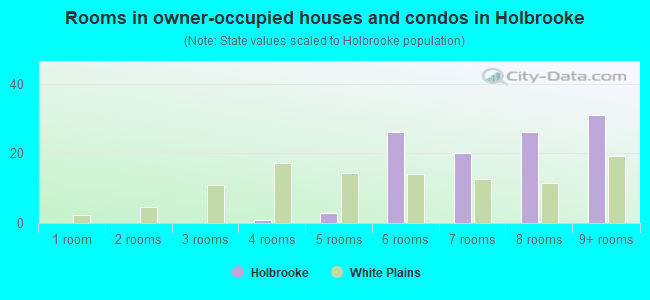 Rooms in owner-occupied houses and condos in Holbrooke
