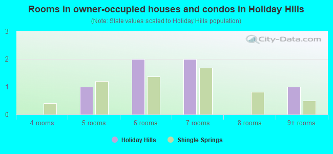 Rooms in owner-occupied houses and condos in Holiday Hills