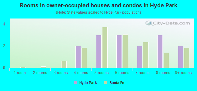 Rooms in owner-occupied houses and condos in Hyde Park