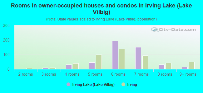 Rooms in owner-occupied houses and condos in Irving Lake (Lake Vilbig)