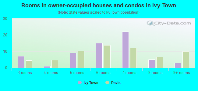 Rooms in owner-occupied houses and condos in Ivy Town