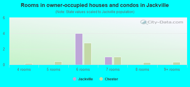 Rooms in owner-occupied houses and condos in Jackville