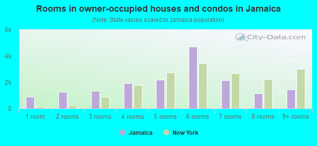 Rooms in owner-occupied houses and condos in Jamaica