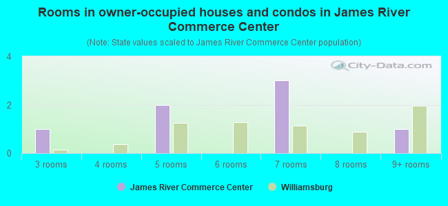 Rooms in owner-occupied houses and condos in James River Commerce Center