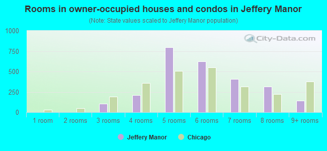 Rooms in owner-occupied houses and condos in Jeffery Manor