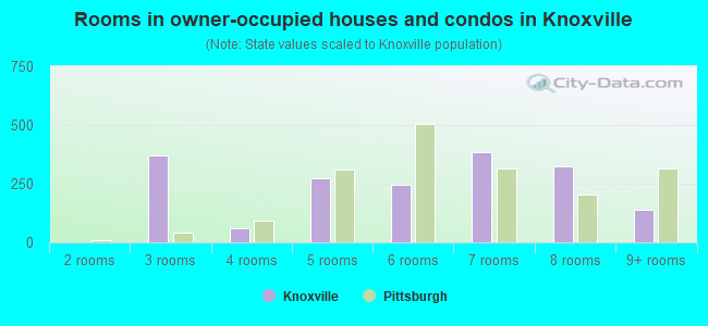 Rooms in owner-occupied houses and condos in Knoxville