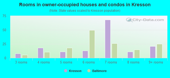 Rooms in owner-occupied houses and condos in Kresson