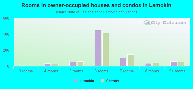 Rooms in owner-occupied houses and condos in Lamokin