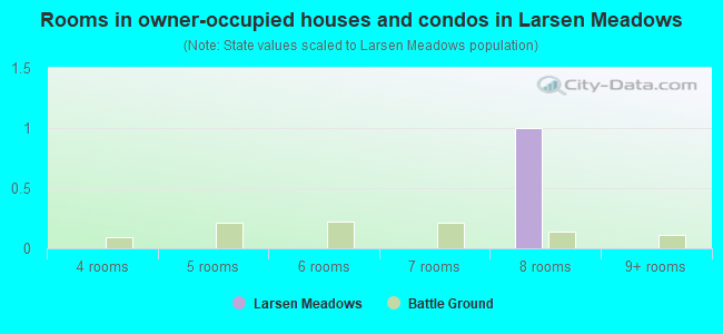 Rooms in owner-occupied houses and condos in Larsen Meadows