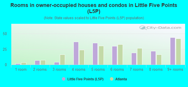 Rooms in owner-occupied houses and condos in Little Five Points (L5P)