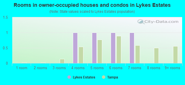 Rooms in owner-occupied houses and condos in Lykes Estates