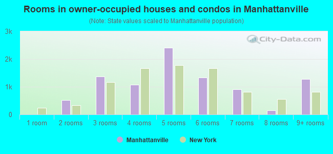Rooms in owner-occupied houses and condos in Manhattanville