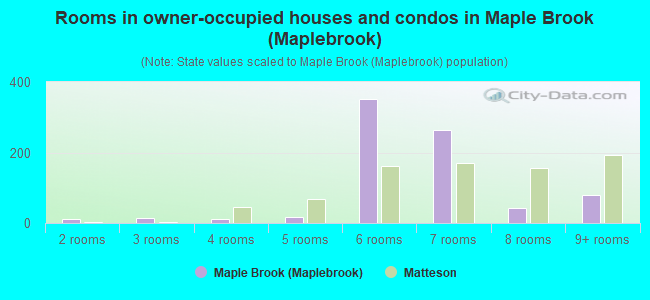 Rooms in owner-occupied houses and condos in Maple Brook (Maplebrook)