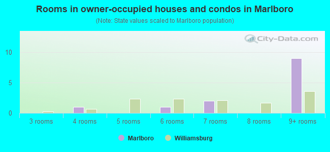 Rooms in owner-occupied houses and condos in Marlboro
