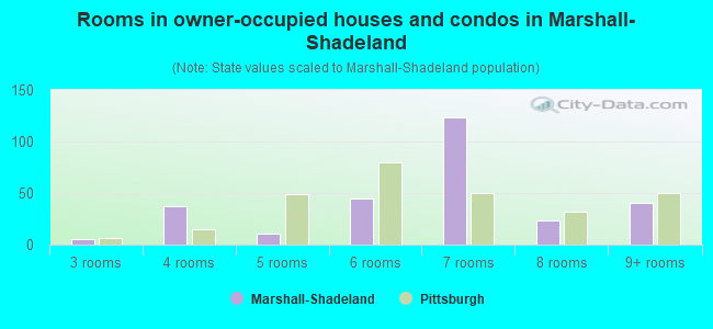 Rooms in owner-occupied houses and condos in Marshall-Shadeland