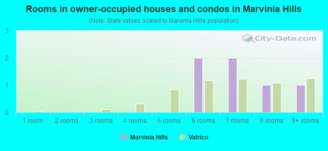 Rooms in owner-occupied houses and condos in Marvinia Hills