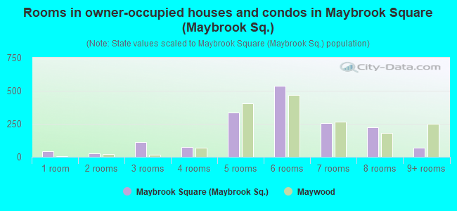 Rooms in owner-occupied houses and condos in Maybrook Square (Maybrook Sq.)