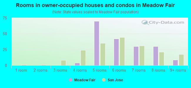 Rooms in owner-occupied houses and condos in Meadow Fair