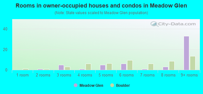 Rooms in owner-occupied houses and condos in Meadow Glen