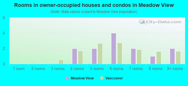 Rooms in owner-occupied houses and condos in Meadow View