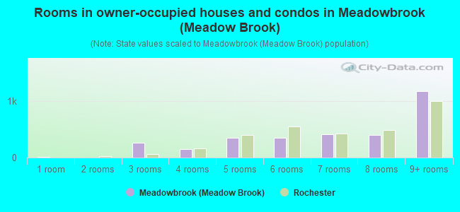 Rooms in owner-occupied houses and condos in Meadowbrook (Meadow Brook)