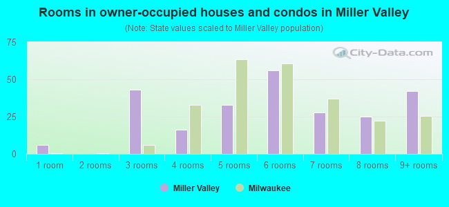 Rooms in owner-occupied houses and condos in Miller Valley