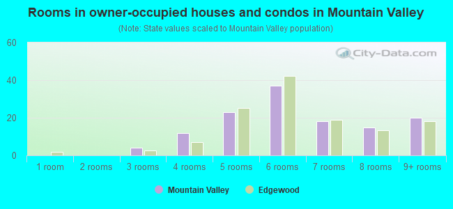 Rooms in owner-occupied houses and condos in Mountain Valley