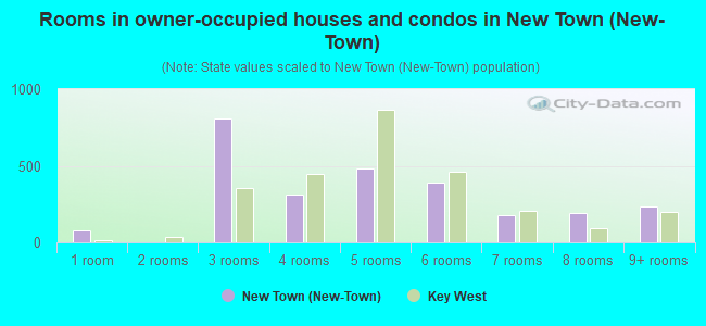 Rooms in owner-occupied houses and condos in New Town (New-Town)